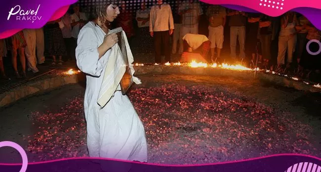 Ходьба по углям Ходьба по углям