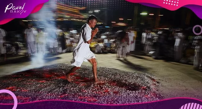 Ходьба по углям Ходьба по углям