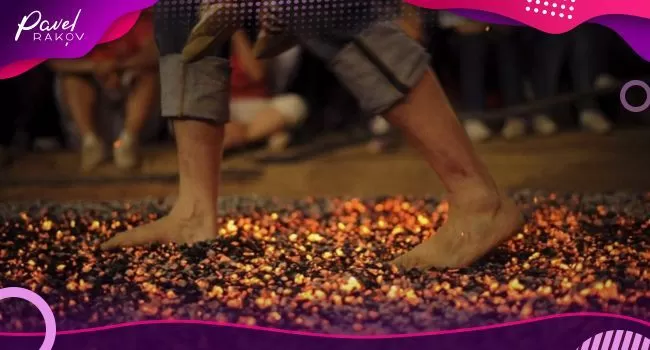 Больно ли ходить по углям?